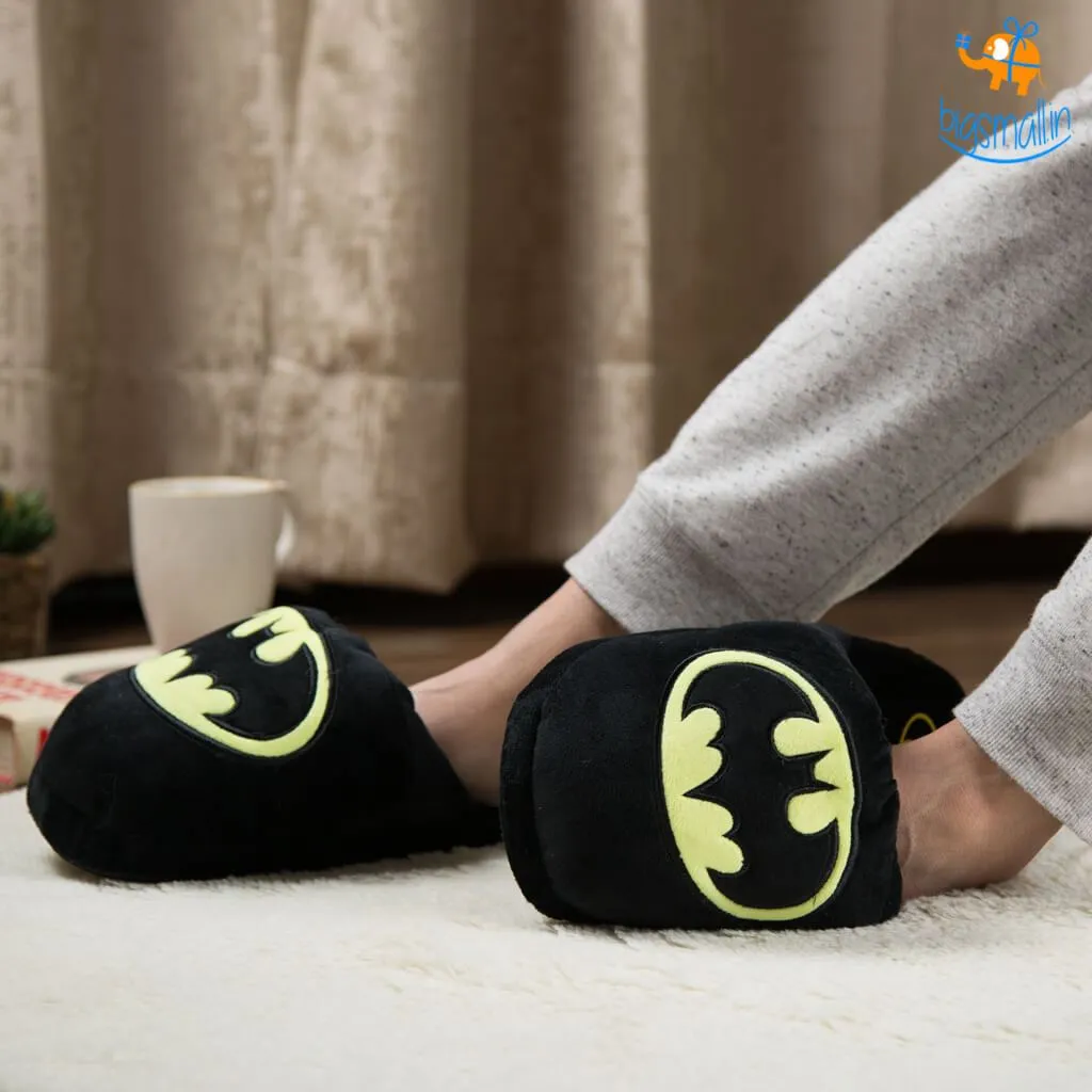 Batman Plush Slippers (UK Size 3 - 7)