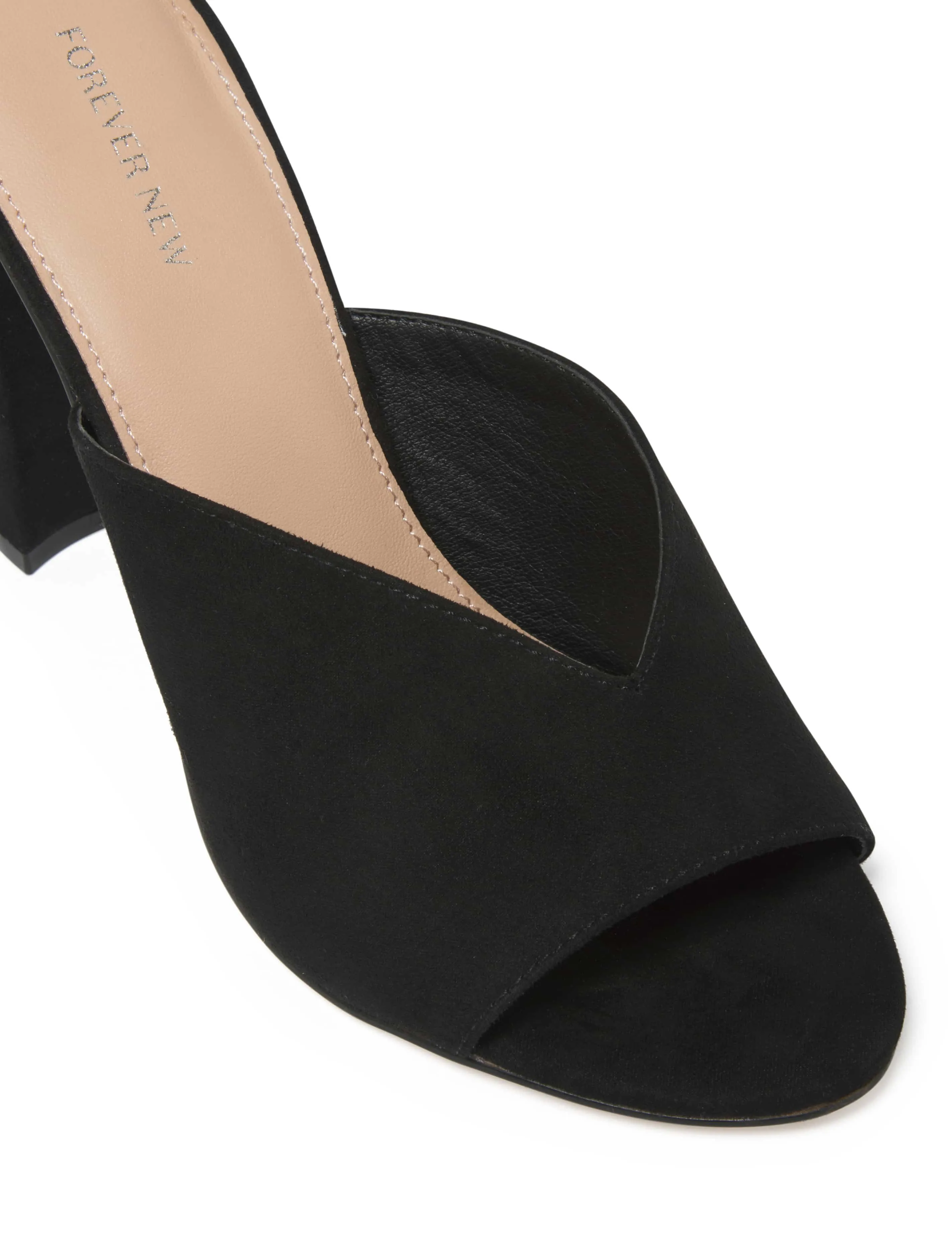 Beth V Mule Heel