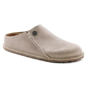 Birkenstock Men's Zermatt Premium Suede Leather (Stone Coin - Regular fit)