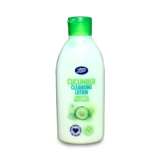 Boots Cucumber Cleansing Lotion Sweep The Night Away 150Ml