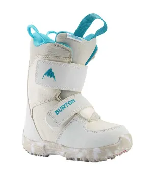 Burton Kids' Toddler Mini Grom Boot White 2024