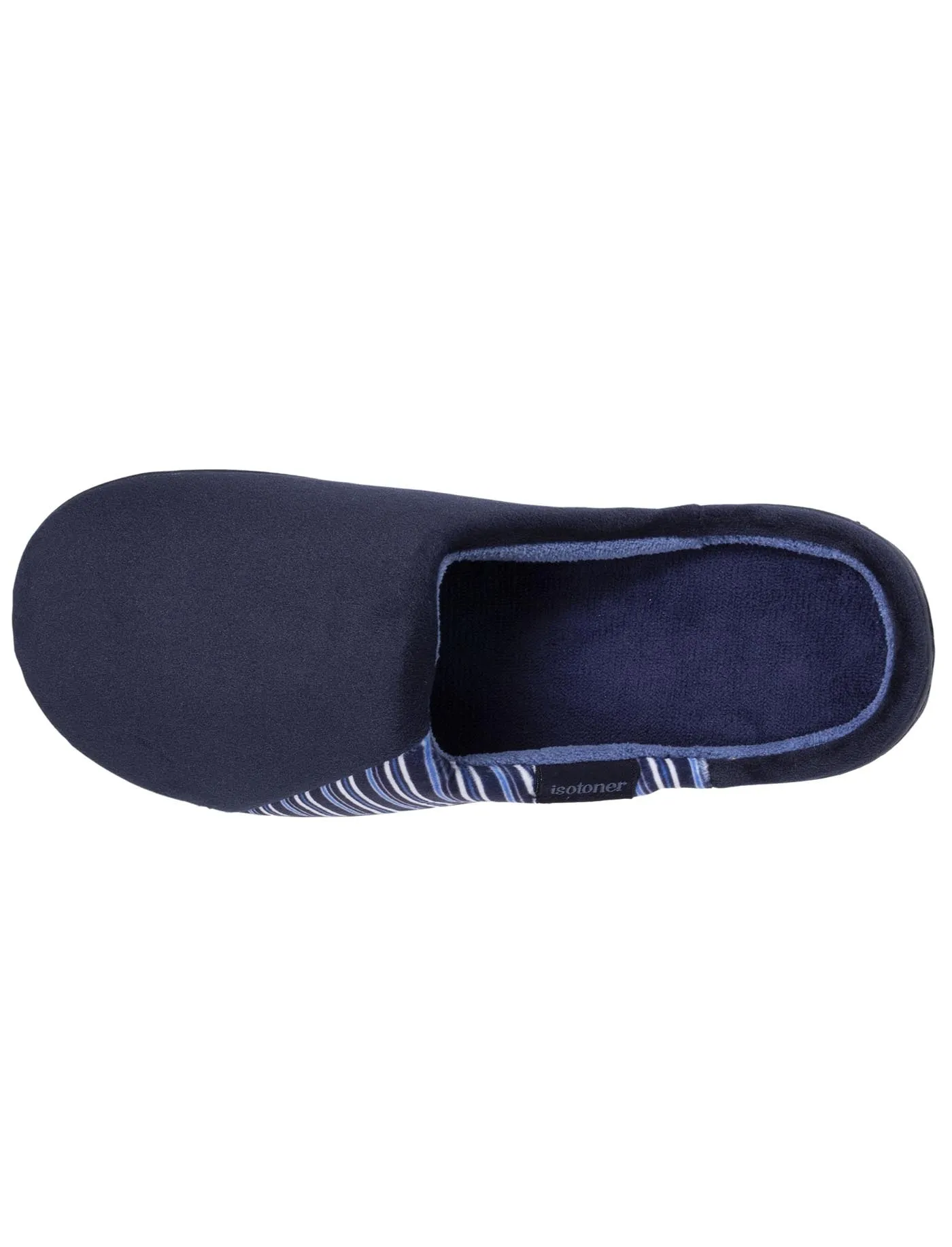 Chaussons mules Homme Marine rayures