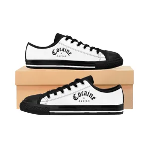 COCAINE & CAVIAR  WHITE  MEN'S SNEAKERS