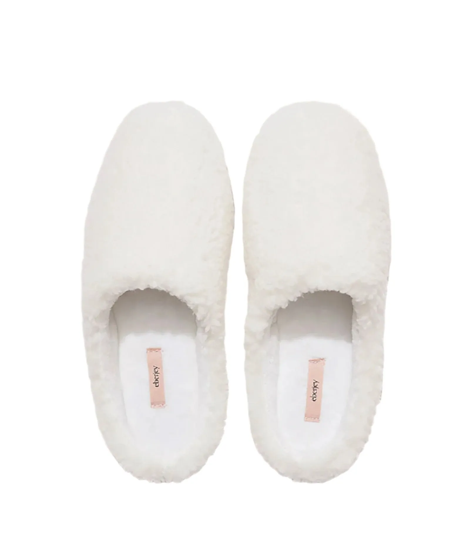 Eberjey Women Sherpa Slippers Ivory