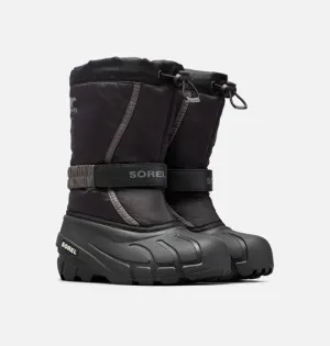 Flurry II Kid's Insulated Snow Boot - Black/City Grey