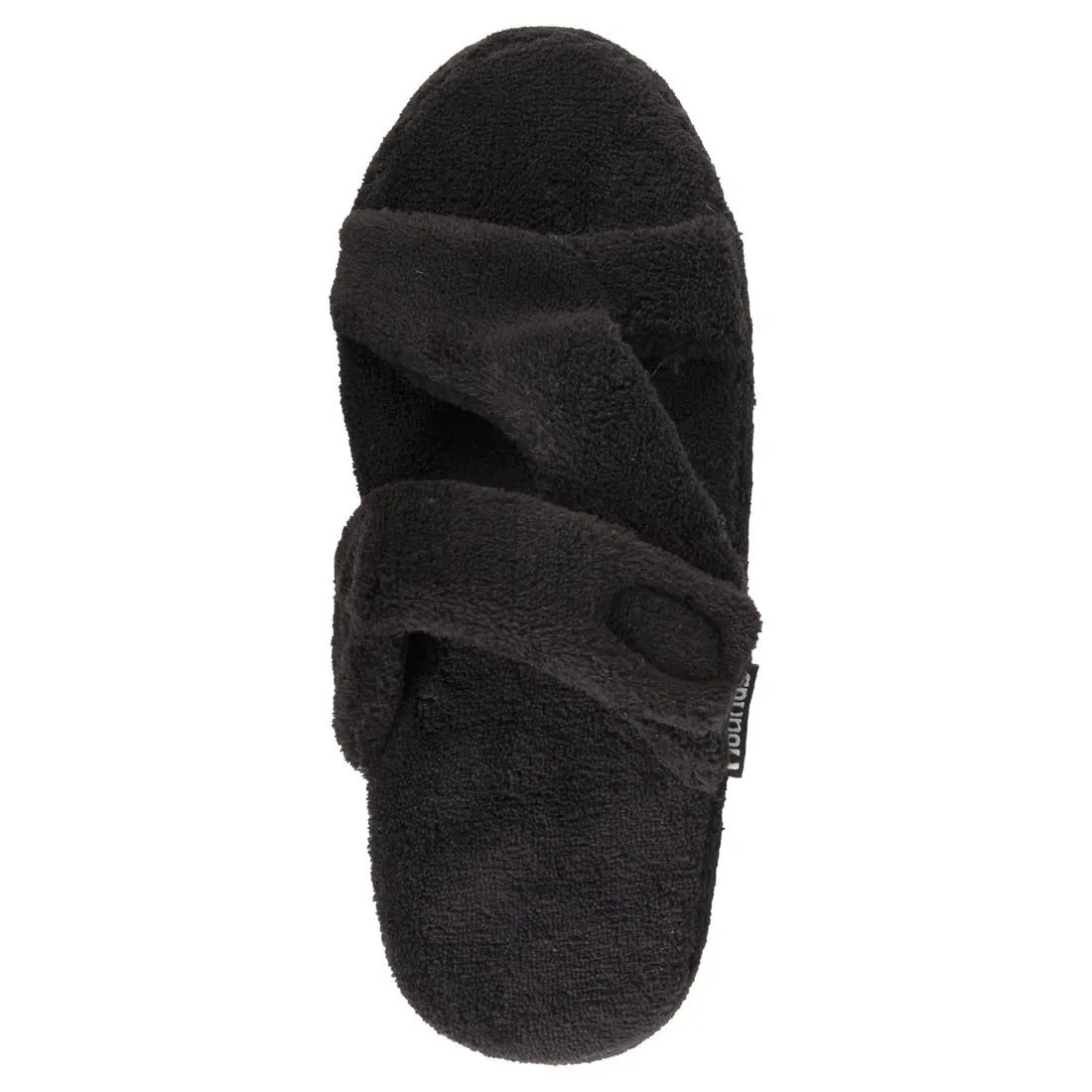 Hounds Women's Fluffy Z Slippers - Black