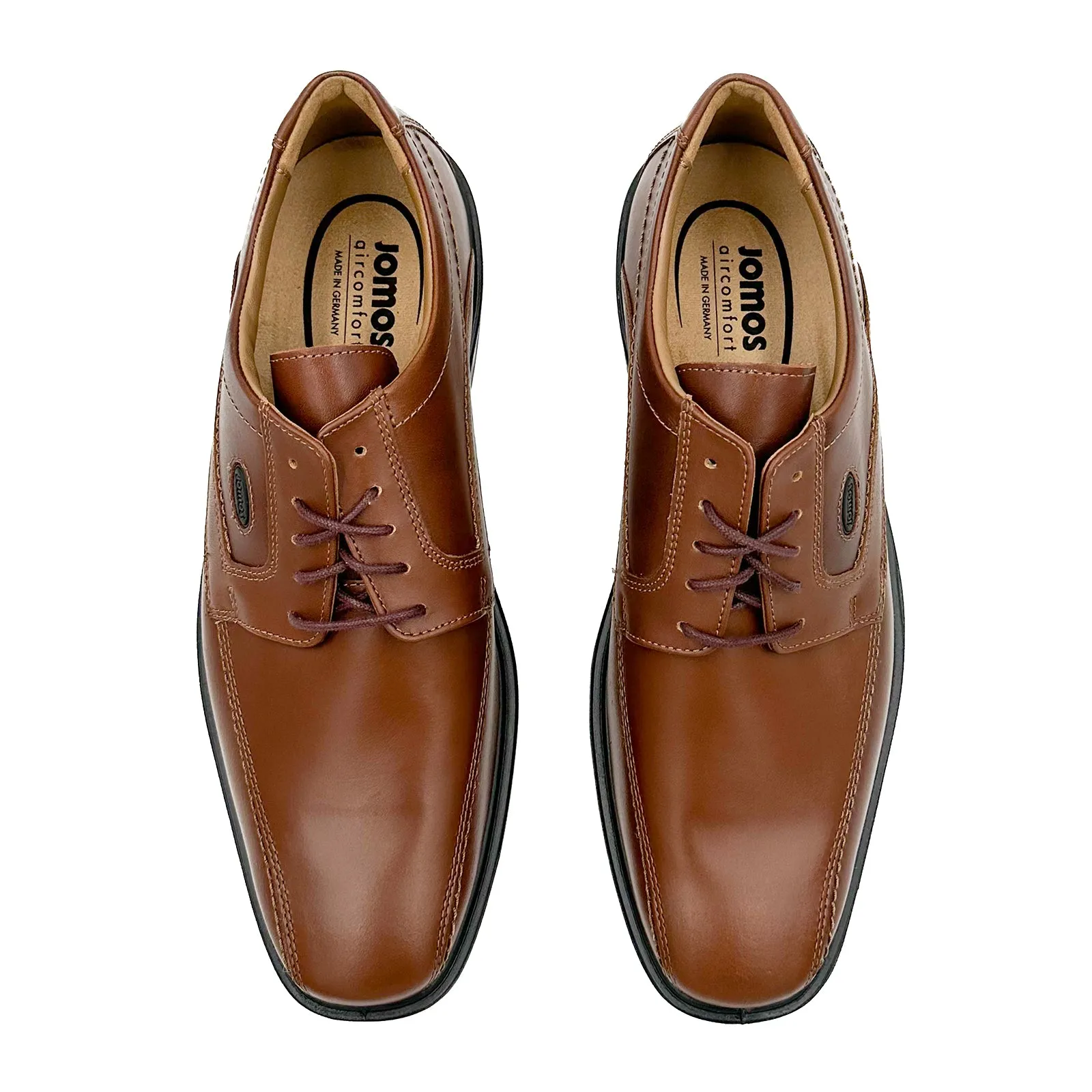 Jomos Classic Lace Up (Men) - Cognac