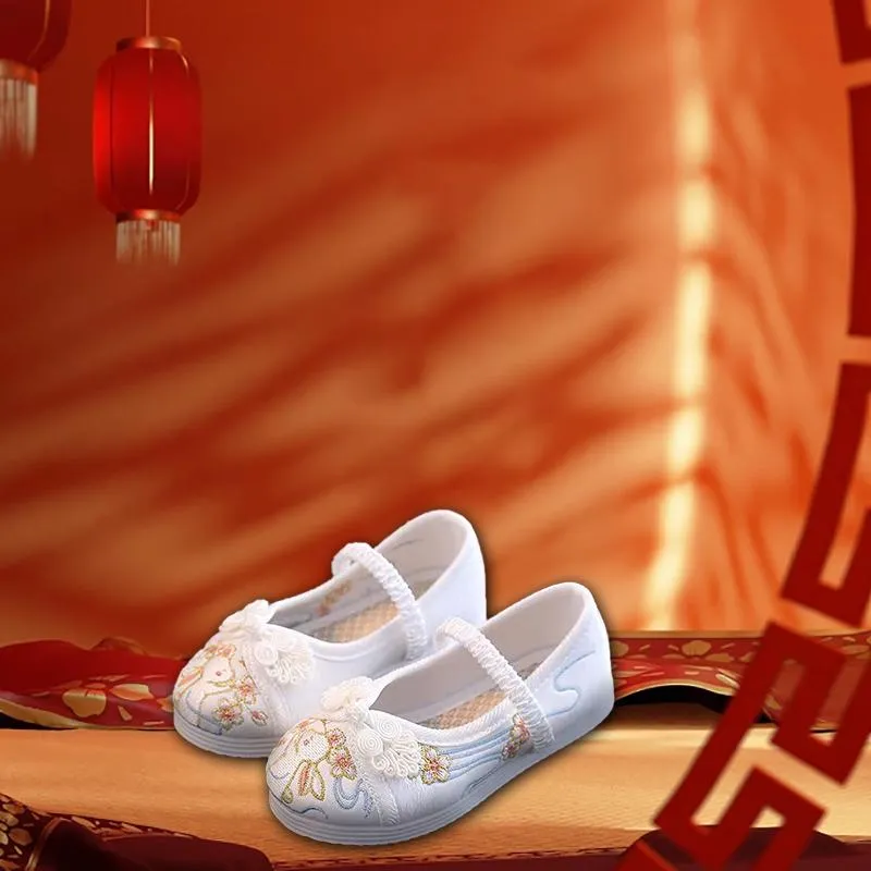 Kids' Traditional Chinese Embroidered Shoes