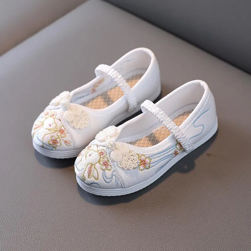 Kids' Traditional Chinese Embroidered Shoes