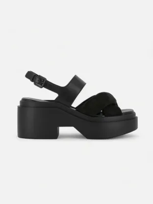 NOVIA, suede black || OUTLET