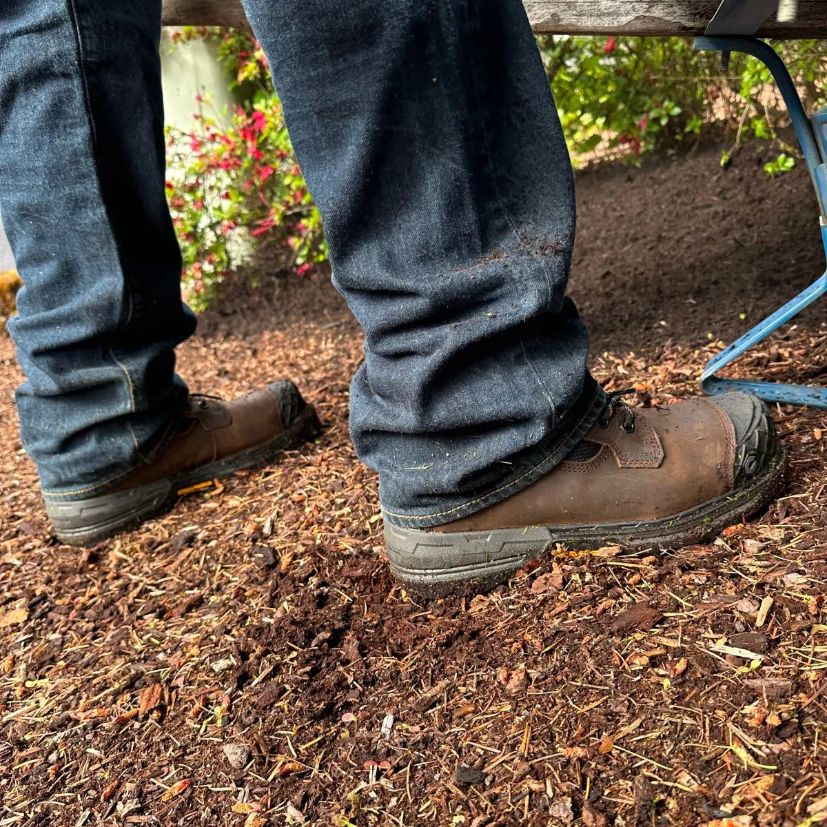 Pallet Jack 6" Comp Toe Men’s Waterproof Work Boot – Brown