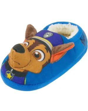 PAW Patrol Chase Boy's Blue 3D Slippers