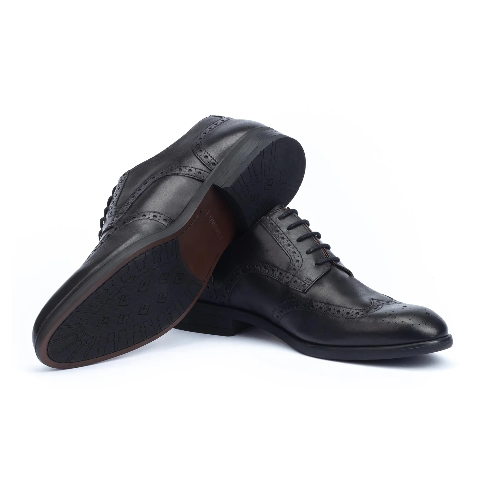 Pikolinos Bristol M7J-4186 Oxford (Men) - Black Leather