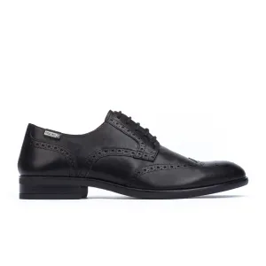 Pikolinos Bristol M7J-4186 Oxford (Men) - Black Leather