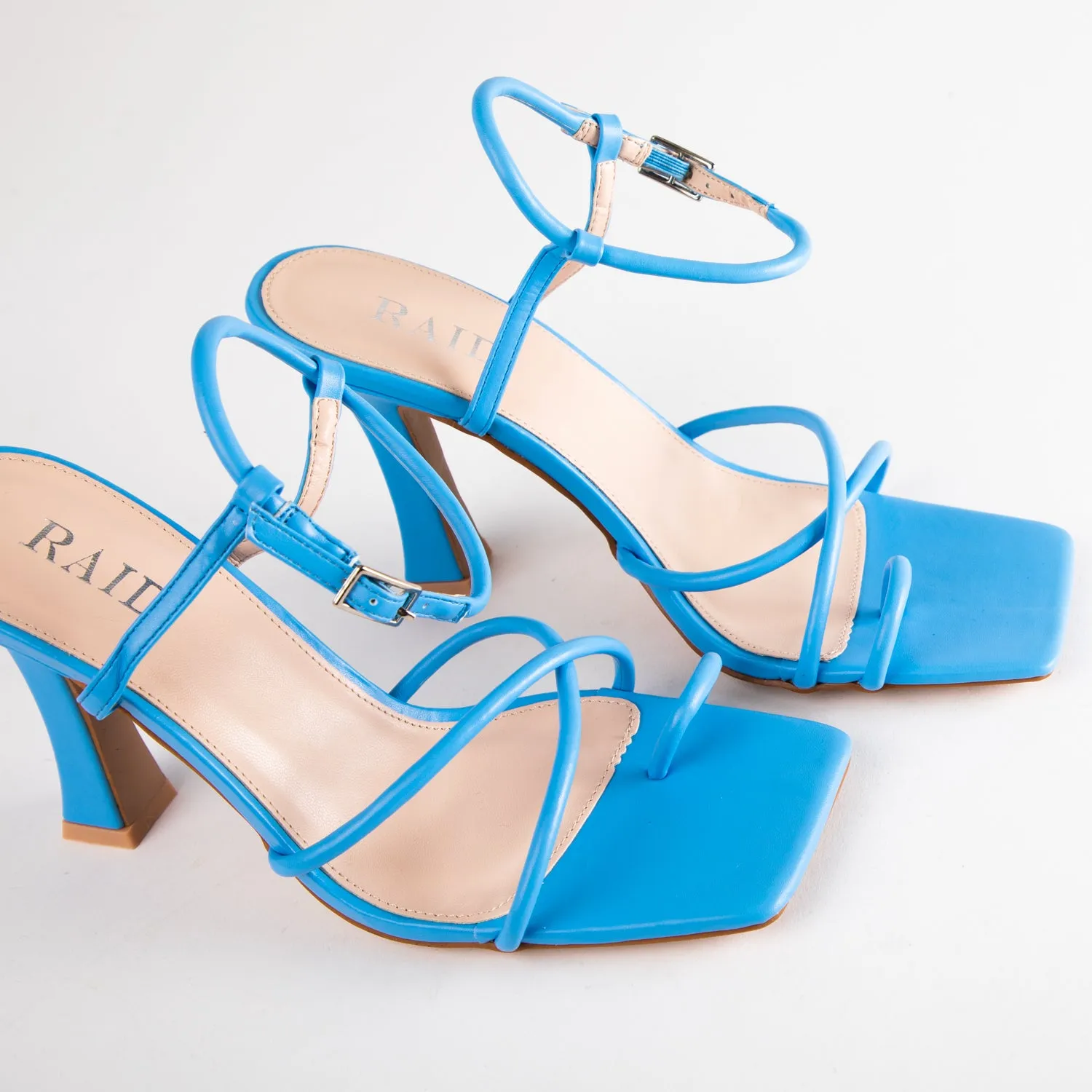 RAID Jennie Strappy Heel in Blue