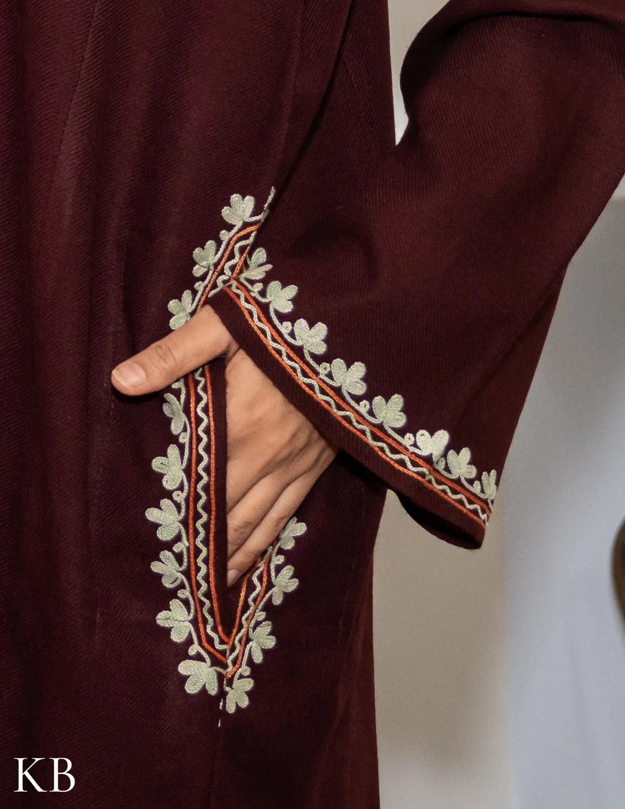 Rang-e-Khizan Mulberry Floral Pastel Aari Phiran