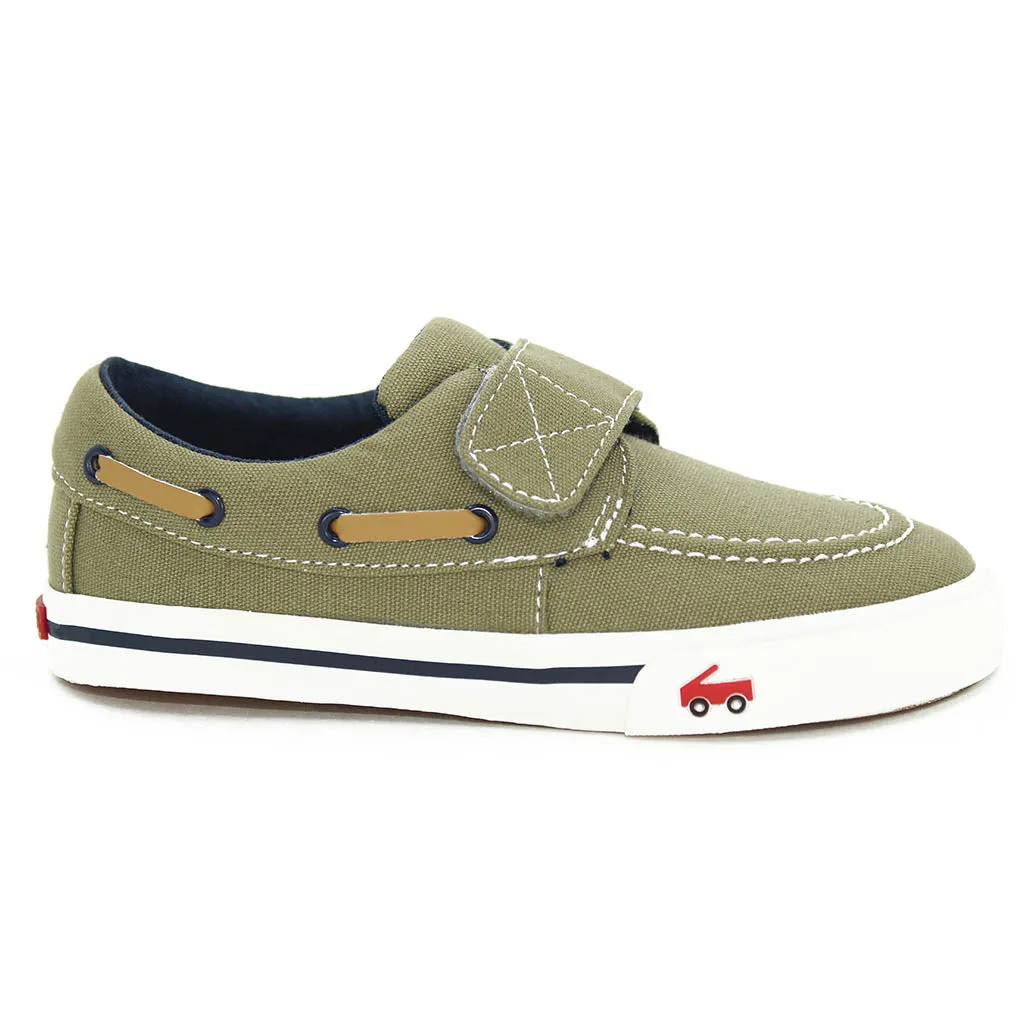 See Kai Run Elias Khaki Navy Infants Walkers Toddlers Kids Boys - Kids Shoes