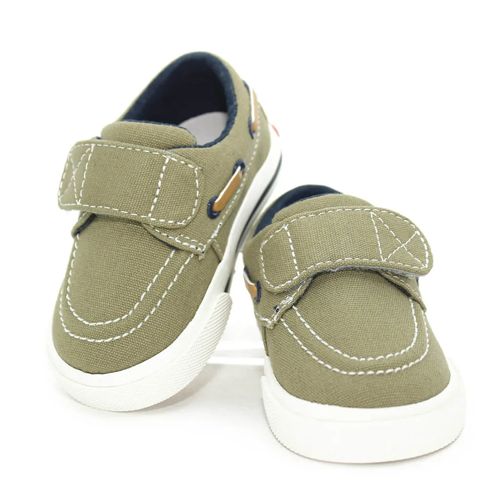 See Kai Run Elias Khaki Navy Infants Walkers Toddlers Kids Boys - Kids Shoes