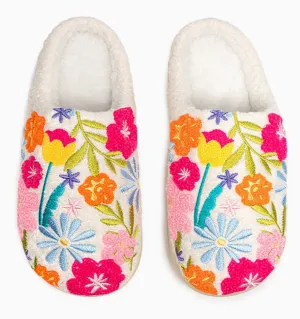 Slipper -Flower Bloom -Medium / Large