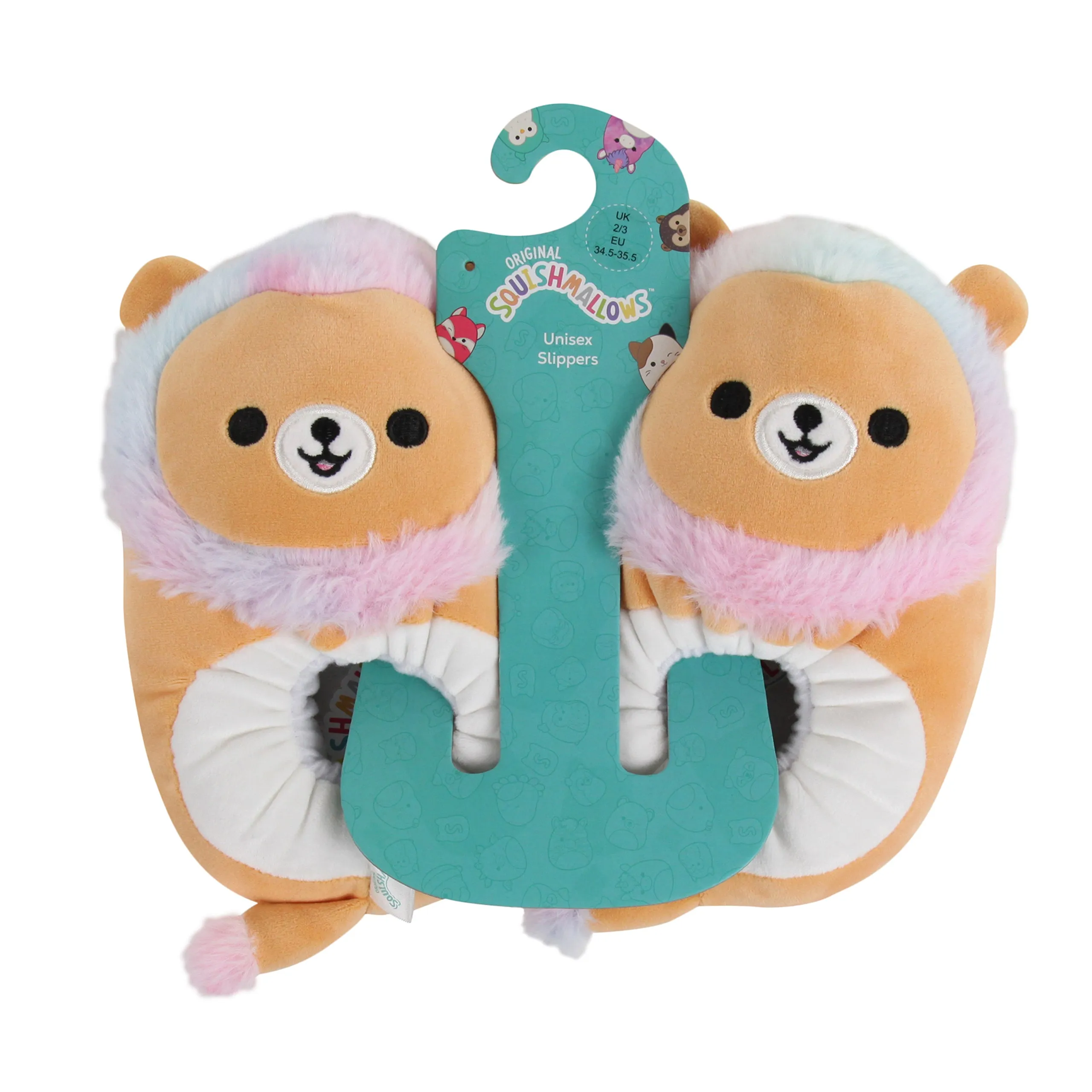 Squishmallows Slippers - Leonard The Lion