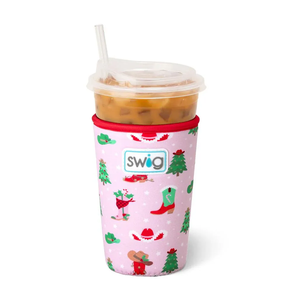 Swig Howdy Holidays Iced Cup Coolie 22oz