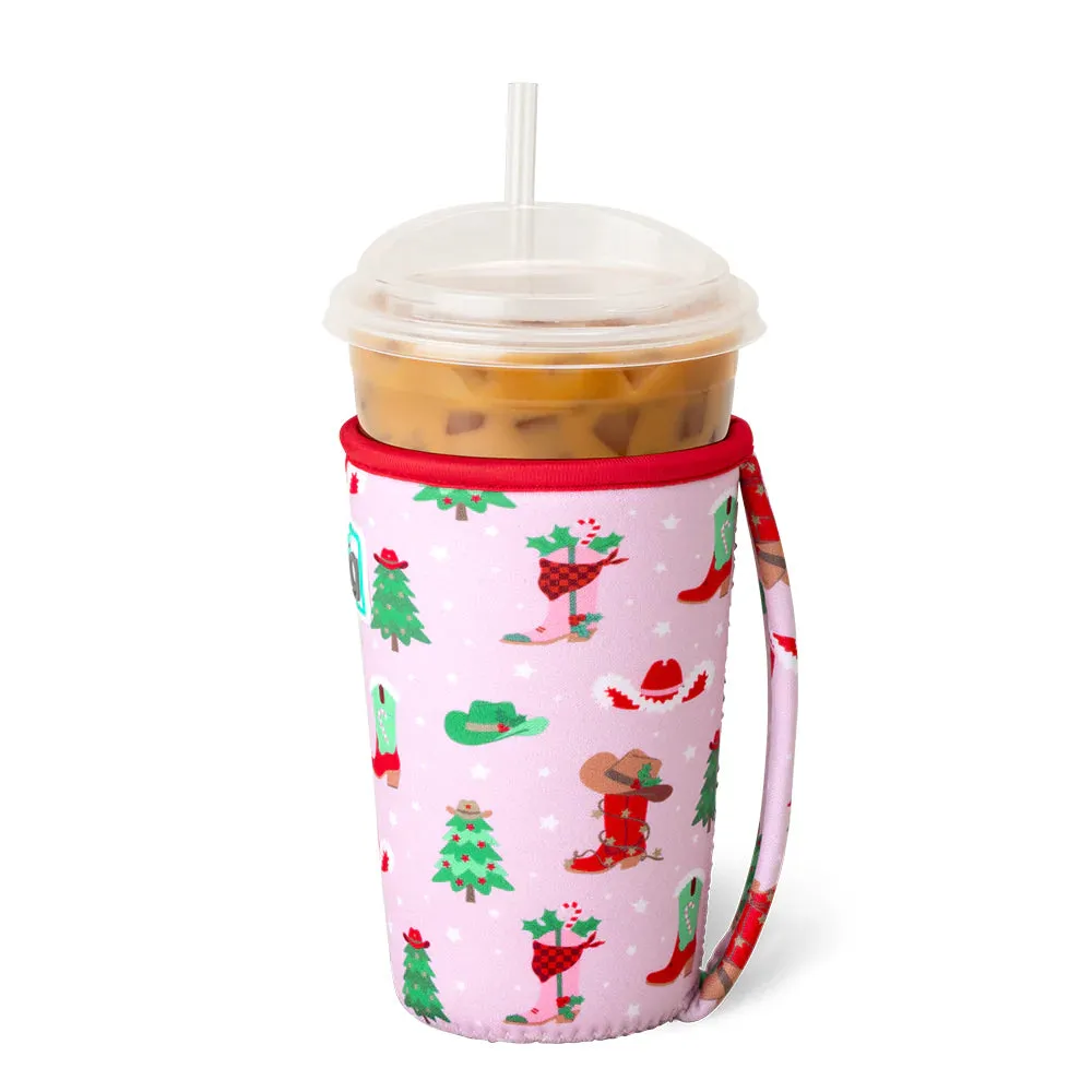 Swig Howdy Holidays Iced Cup Coolie 22oz