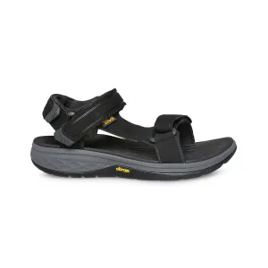 Teva Strata Universal Black Sandals - Men's