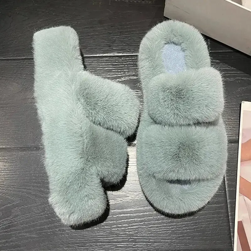 Winter Fluffy Indoors Slippers