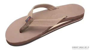 Women's Double Layer Arch Support Premier Leather 3/4'” Medium Strap