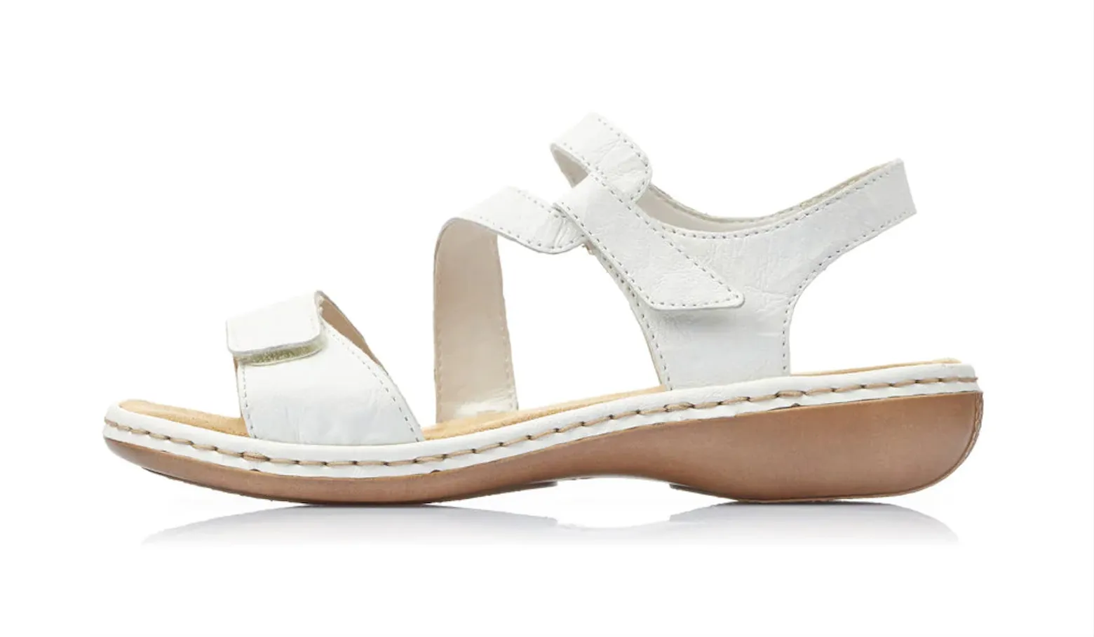 WOMEN'S RIEKER REGINA C7 SANDAL | WHITE