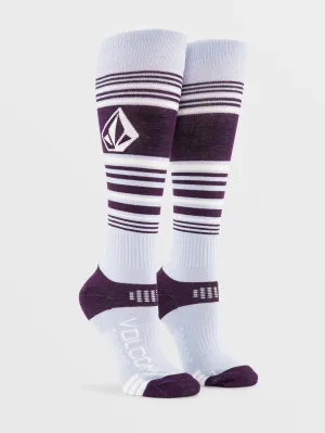 Womens Tundra Tech Socks - Lilac Ash