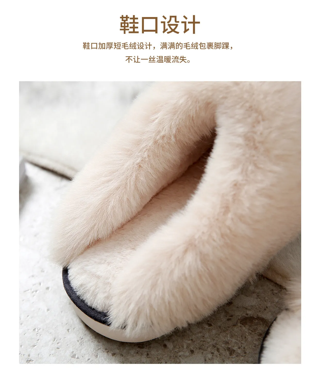 Womens Warm and Plush Clog Slippers